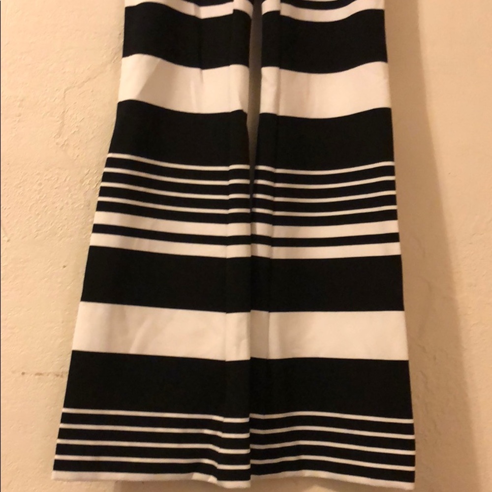 INC Striped Wide Leg Pants - Picture 2 of 3